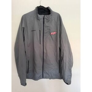 Bauer Texas Heat Hockey Team Full Zip Fleece Lined Jacket Gray Mens XXXL
